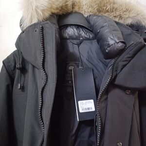 Canada Goose Sherridon Parka Black Label with Fur Trim-Unisex